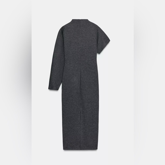 Zara ASYMMETRIC LONG DRESS - Picture 4 of 4